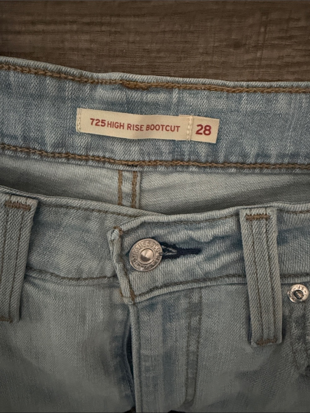 Levi’s High-Rise Bootcut Light Blue Women’s Jeans - 725 High Rise Bootcut